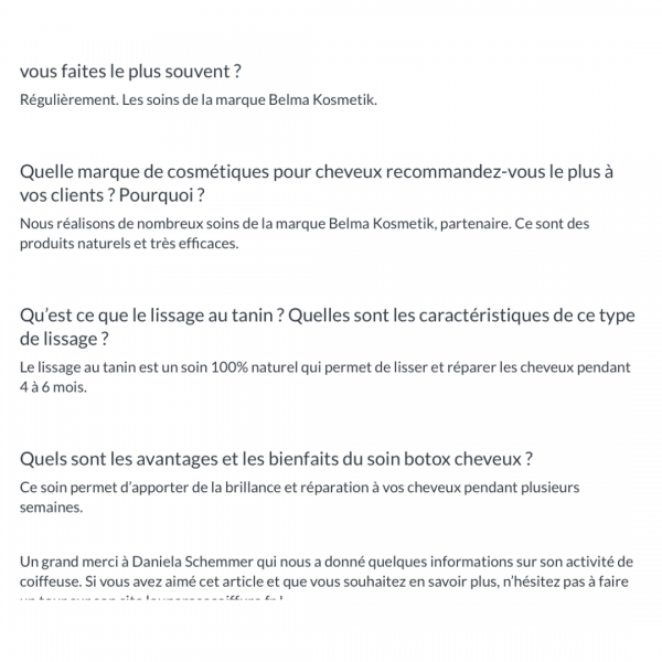 ACTUALITÉS : Article de ProntoPro Blog pour le salon de coiffure Louna Rose à Marseille !