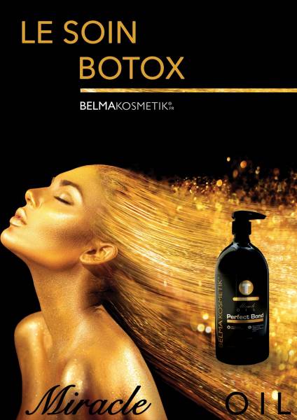 Soin Miracle Oil de Belma Kosmetik dans notre salon de coiffure à Marseille